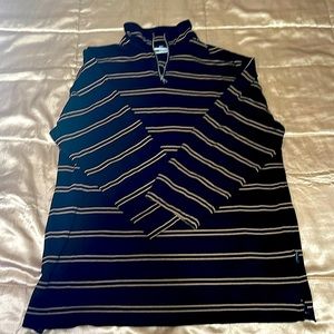 DKNY Jeans Men’s Throwover Sweater with Zipper.